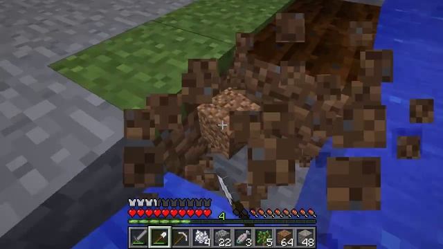 Minecraft - Stone craft - Часть 4 - Тайники, лес и монстры