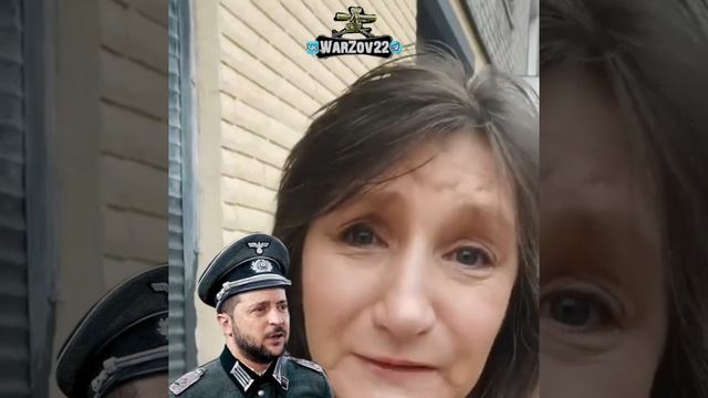 Украинка обращается со словами перемоги к Зеленскому Володимиру .