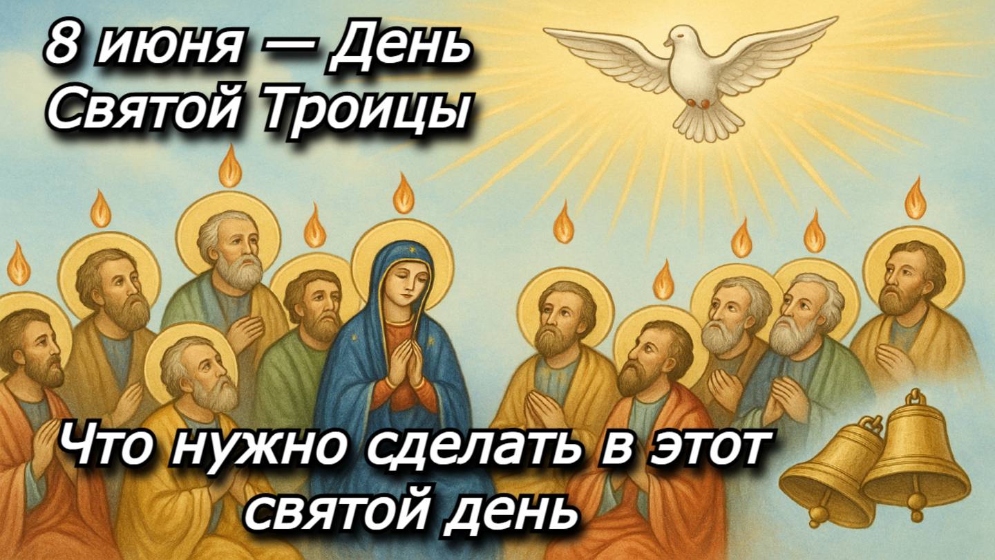 8 июня — День Святой Троицы 2025: Что нужно сделать в Пятидесятницу и её смысл