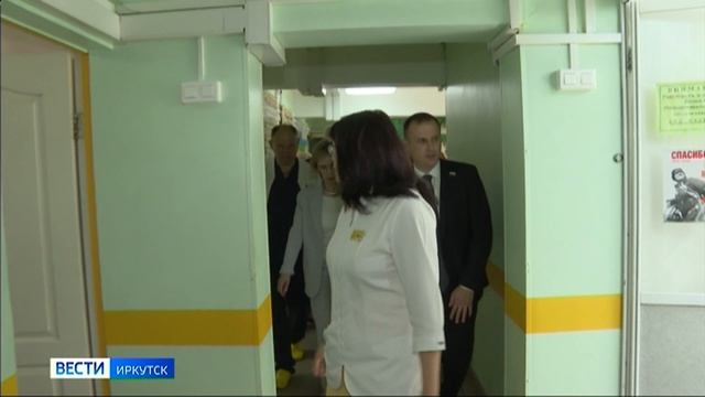 Делегация комитета Госдумы по охране здоровья побывала в Иркутской областной детской больнице