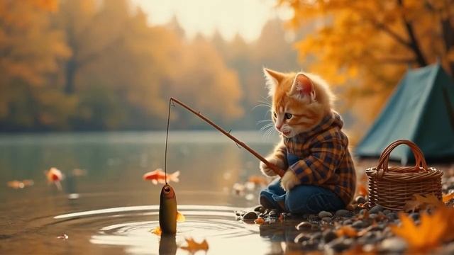 The Wonderful Camping Trip of the Cat and Its Best Friend
