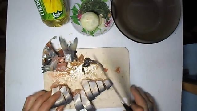 Классная закуска из малосольной пеляди