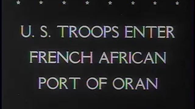 1943. ROMMEL'S DEFEAT IN AFRICA (кинохроника ВОВ, Африка).