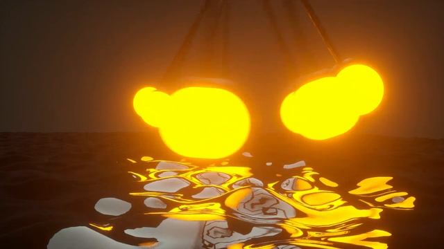 Светящие шары. 3D графика
