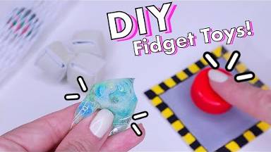 Идеи для создания игрушек-антистресс. Fidget toy!
