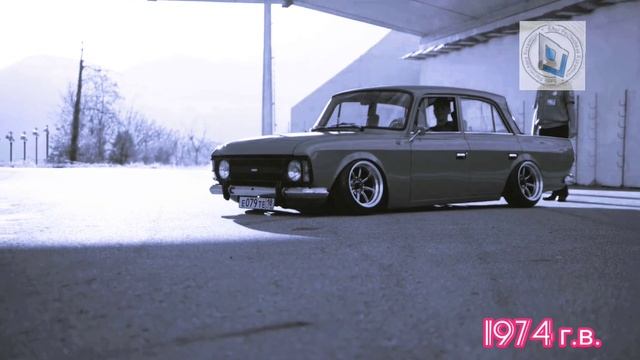 Legend Moscvich 412 + Phonk music + White and Black