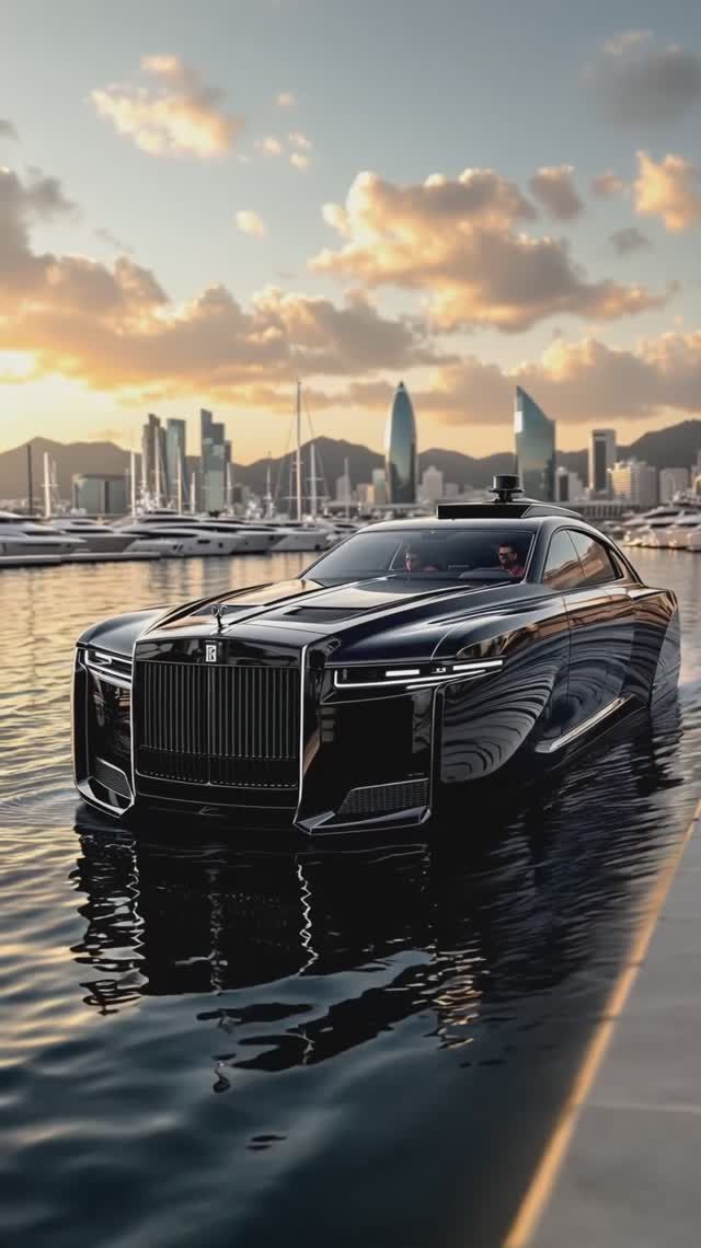 RR Вы бы проплыли на этом звере через весь город? #shorts #automobile #shorts #automobile