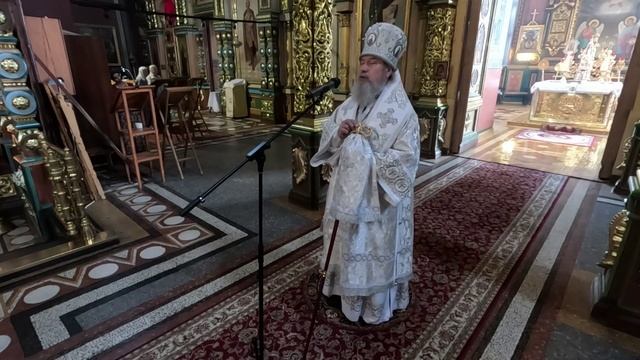 Слово епископа Максима в Троицкую родительскую субботу