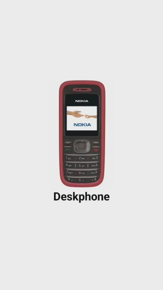 NOKIA 1208 RINGTONE - "Deskphone"