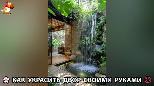 Как украсить двор дома фото идеи (587) 🏡 для дачи и сада своими руками 🌷🪻🌺💮