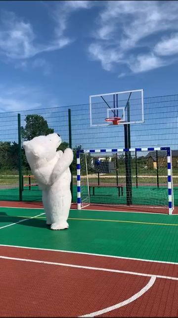 Мишка пробует свои возможности 😁