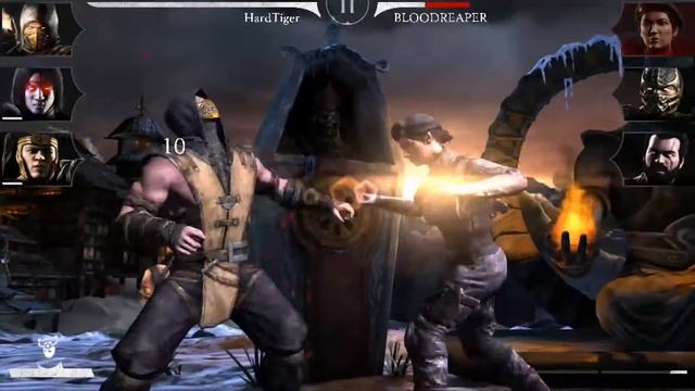 Первый взгляд на Скорпиона Инферно и Лю кана темного Императора Mortal Kombat X Mobile