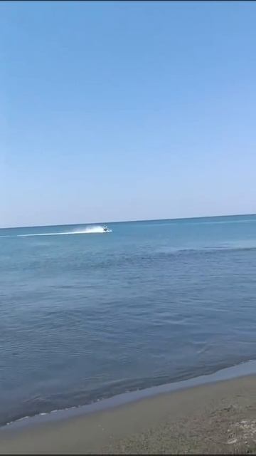 Мотоамфибия по морю