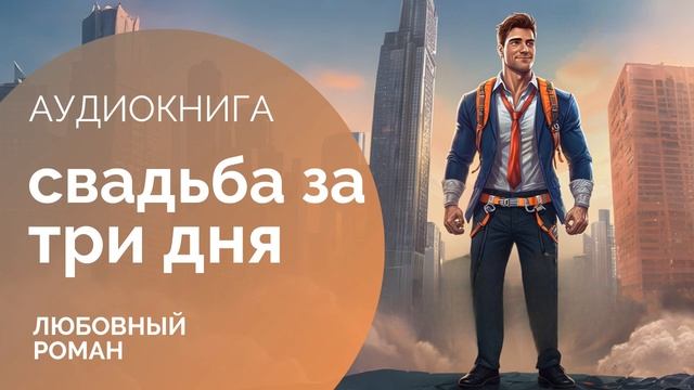 СВАДЬБА ЗА ТРИ ДНЯ: любовь или пари?  АУДИОКНИГА: любовный роман, современная проза, юмор