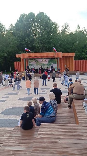 Концерт народного камерного оркестра "Камерата" #арзамас #россия #парк
