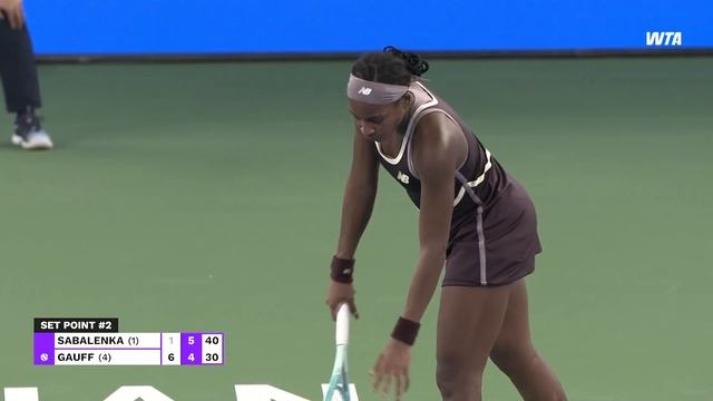 Gauff vs. Sabalenka | 2024 Wuhan Semifinal | WTA Flashback