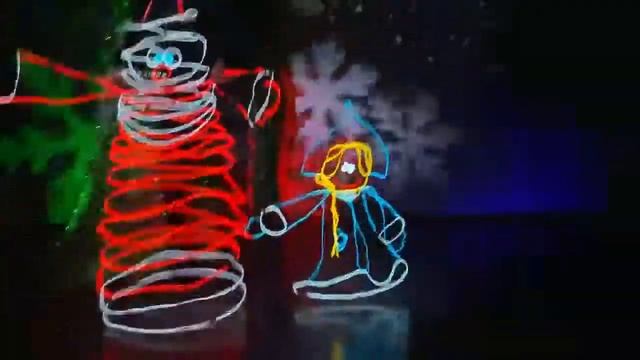 NEON SANTA, Nikolai Zykov Theatre