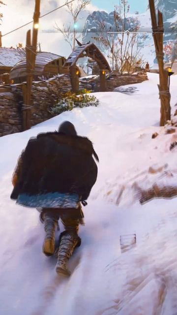 Жизнь людей в Assassins Creed про викингов #shorts #assassinscreed