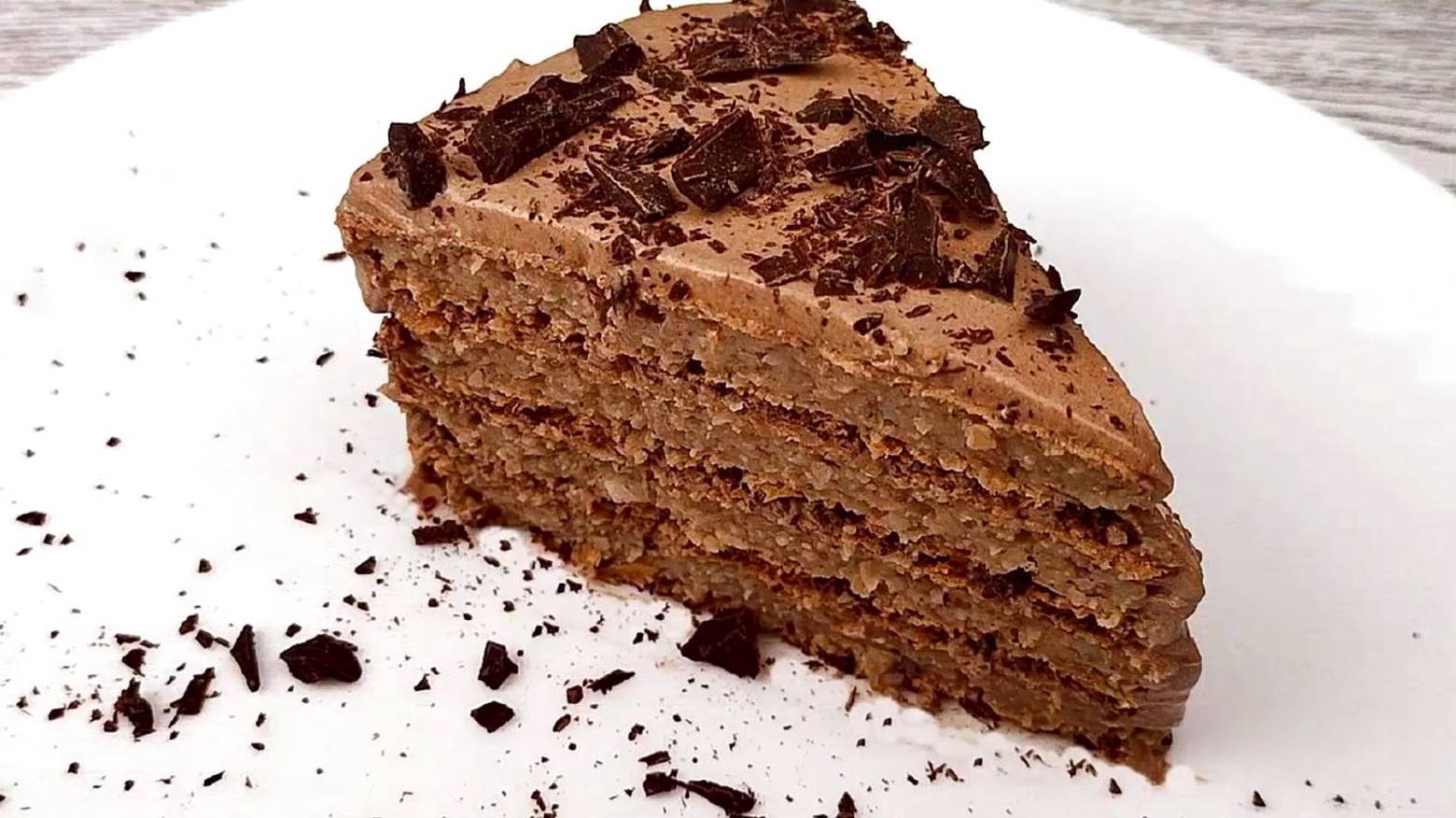 Невероятно вкусно, просто и без духовки!!Мини-шоколадный десерт БЕЗ муки и сахара/Торт на сковороде