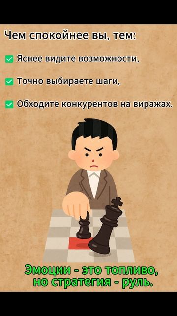 чем спокойнее вы