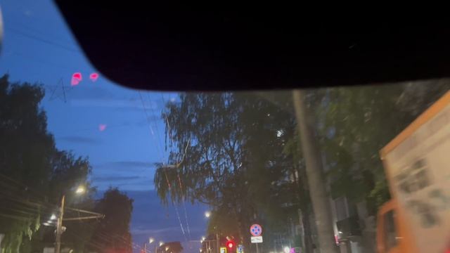 My live. Огни в городе.