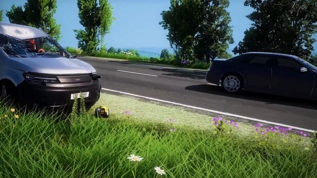 BeamNG Drive - реалистичный байк