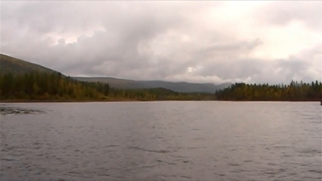 Река Северная. Плато Путорана. Сплав на катамаранах. Рыбалка.
