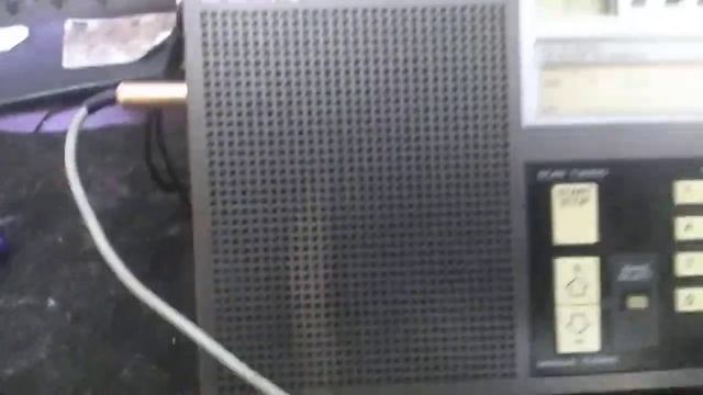 Приемник Сони ICF-7600D слушаем радиолюбителей SONY ICF-7600D rece