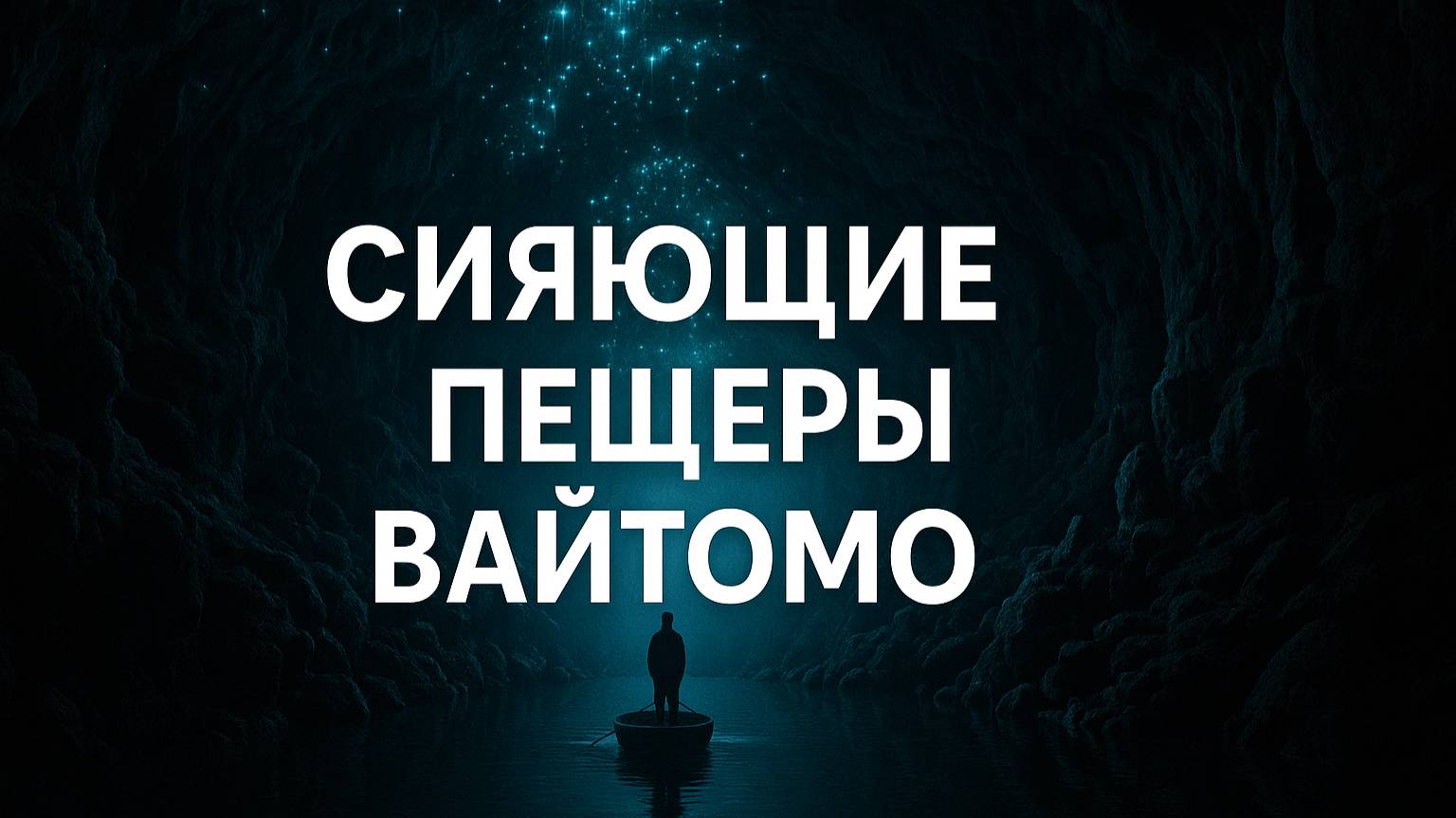 Сияющие пещеры Вайтомо — галактика под землёй