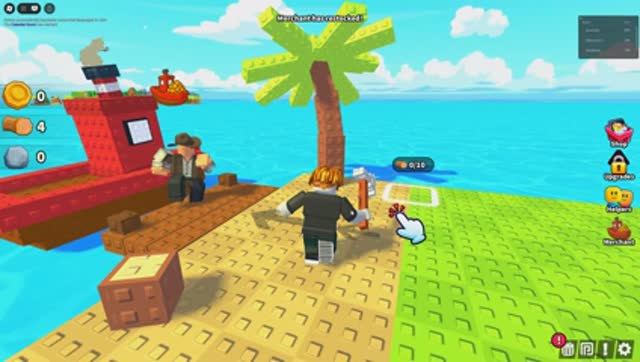 НОВЫЙ МИР В ROBLOX! Строй Остров - Мой Первый Опыт!