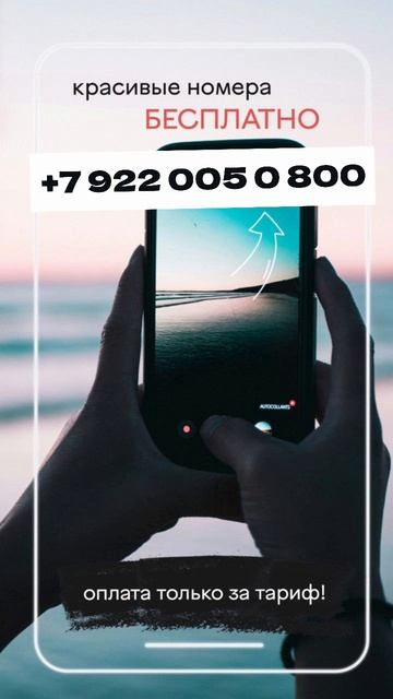 Красивый номер бесплатно