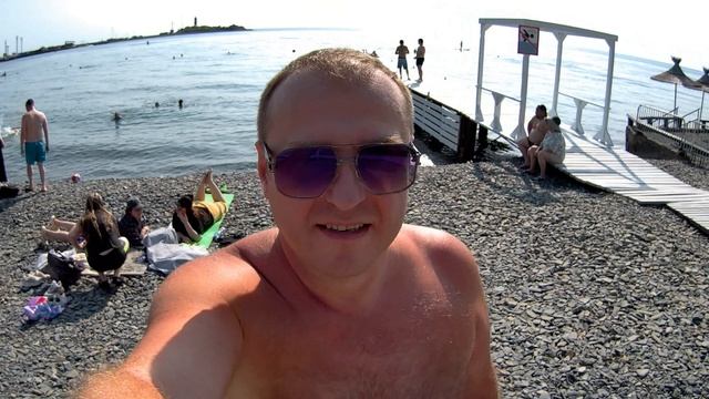 Сегодня отдыхаю на пляже Большой Утриш