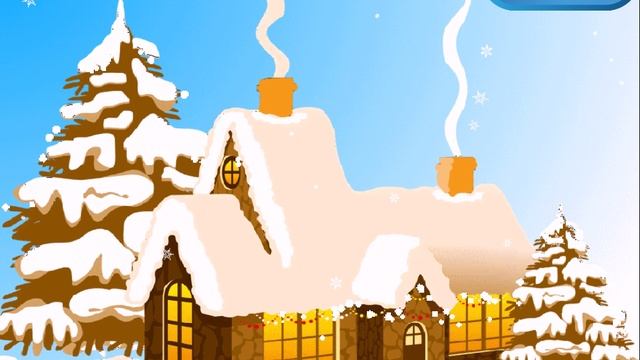 Программа зимний пейзаж создано в скретч
