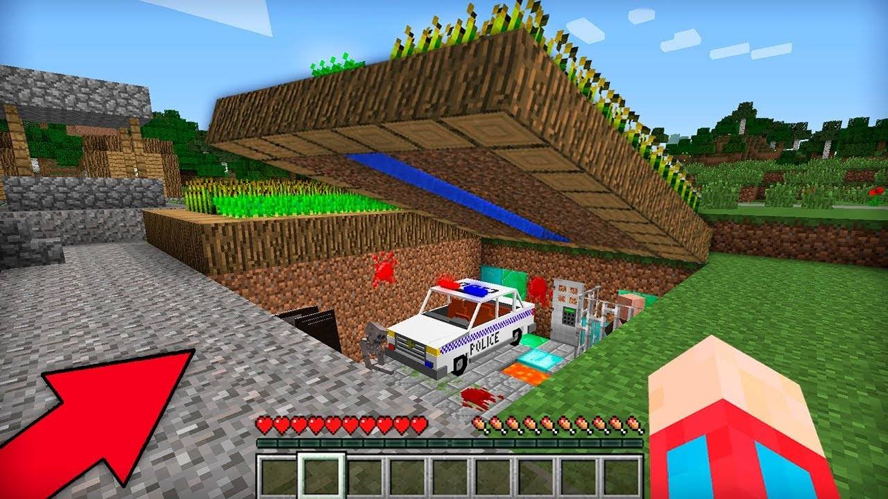 Я НИКОГДА НЕ ЗАМЕЧАЛ ЭТУ СЕКРЕТНУЮ ДВЕРЬ В ДЕРЕВНЕ В МАЙНКРАФТ  Компот Minecraft
