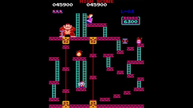 Donkey Kong (Оригинал) — Полное прохождение на NES