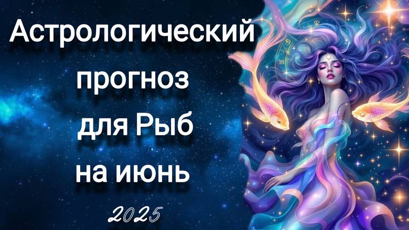 Астрологический прогноз для Рыб на июнь 2025