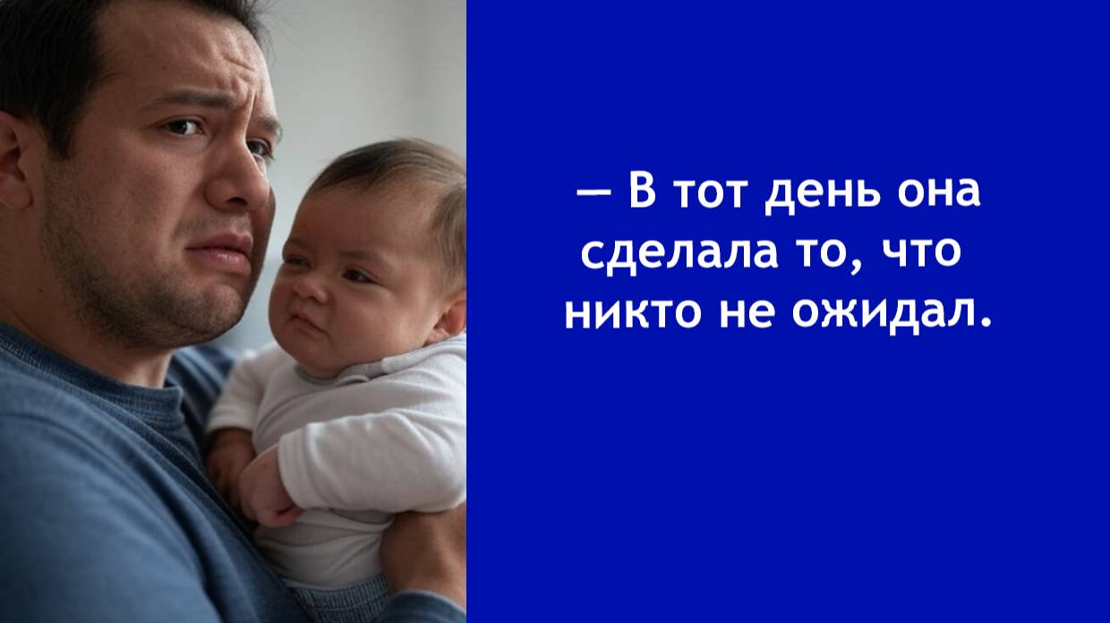 Она ушла, оставив младенца и мужа. Все гадали — почему