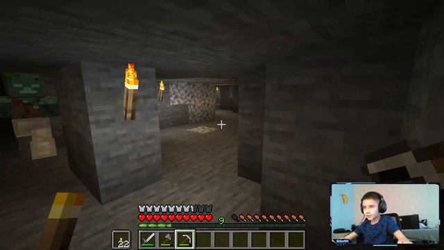 Капаемся в шахте с малой! Minecraft