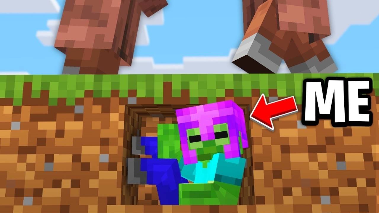 Minecraft, но я могу менять форму