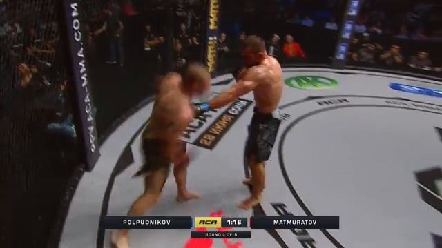 💥АСА 187: Полпудников vs Матмуратов 2, полный бой!