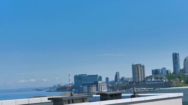 Владивосток, море, владивостокская "Пальма Джумейра", 7 июня 2025 г.