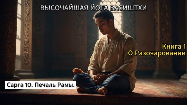 Йога Васиштхи | Книга 1 - [Сарга 10/33] | Печаль Рамы | Аудио?