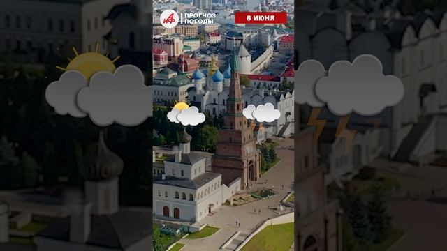 Прогноз погоды на завтра, 8 июня