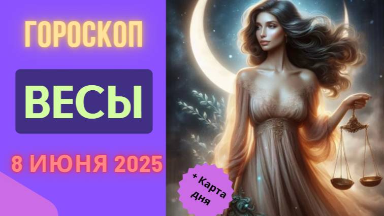 ♎ 8 ИЮНЯ: ГОРОСКОП НА СЕГОДНЯ ДЛЯ ВЕСОВ - ГАРМОНИЯ И ПАРТНЕРСКИЕ ОТНОШЕНИЯ