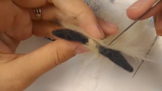 😺Брошь «Котик» валяние