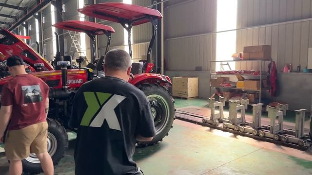 Как собирают трактора в Китае — смотрим изнутри 🚜🔧?