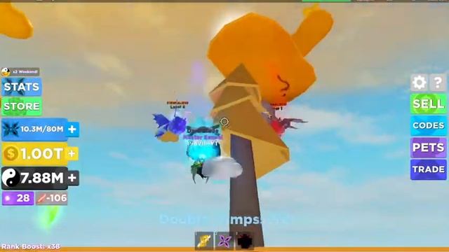 Купил ранг "Мастер сенсей" в игре ⚡ Ninja Legends