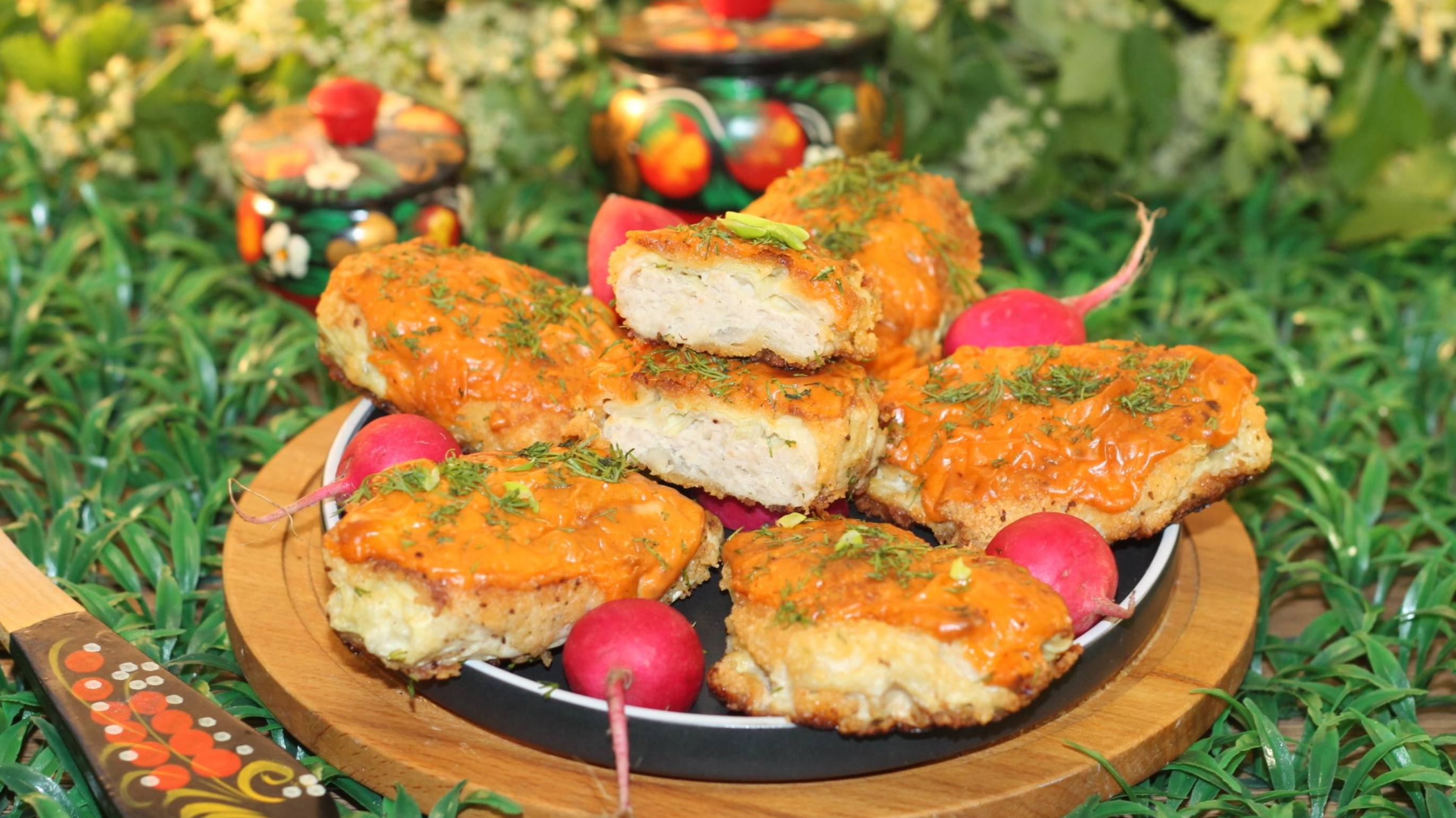 Голубцы с индейкой, запеченные в духовке