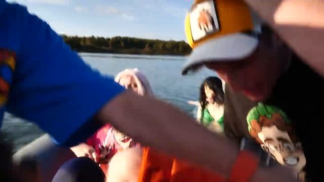 BRUNO-БРУНО urgently! THIS MONSTER IS HUNTING US ON THE LAKE