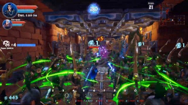 Прохождение Orcs Must Die! 3 - Часть 24. Бесконечный режим. Бок?